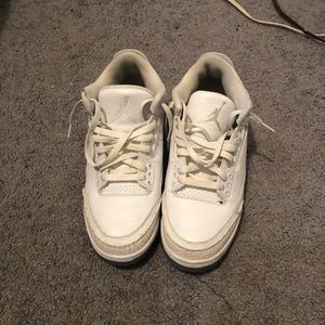 Air Jordan 3 pure white